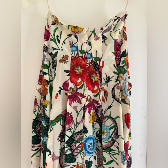 Gucci floral print midi skirt - Picture 3 of 14
